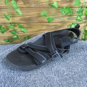 Sole Men's Strappy‎ Black Synthetic Size 11 Medium Gently Used 2025